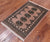 Light Brown 2' 0" X 3' 1" Silky Bokhara Handmade Wool Rug - Q24366