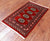 Red 2' 0" X 3' 2" Silky Bokhara Handmade Wool Rug - Q24367