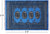Blue 2' 0" X 3' 0" Silky Bokhara Hand Knotted Wool Rug - Q24368