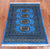 Blue 2' 0" X 3' 0" Silky Bokhara Hand Knotted Wool Rug - Q24368