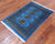 Blue 2' 0" X 3' 0" Silky Bokhara Hand Knotted Wool Rug - Q24368