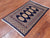 Navy Blue 2' 0" X 3' 2" Silky Bokhara Handmade Wool Rug - Q24369