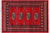 Red 2' 1" X 3' 0" Silky Bokhara Hand Knotted Wool Rug - Q24371