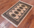 Ivory 2' 1" X 3' 3" Silky Bokhara Handmade Wool Rug - Q24372