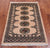 Ivory 2' 1" X 3' 3" Silky Bokhara Handmade Wool Rug - Q24372