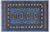 Blue 1' 11" X 3' 0" Silky Bokhara Handmade Wool Rug - Q24374