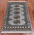 Grey 2' 0" X 3' 4" Silky Bokhara Hand Knotted Wool Rug - Q24375