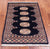 Navy Blue 2' 0" X 3' 0" Silky Bokhara Handmade Wool Rug - Q24378