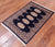 Navy Blue 2' 0" X 3' 0" Silky Bokhara Handmade Wool Rug - Q24378