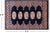 Navy Blue 2' 0" X 3' 0" Silky Bokhara Handmade Wool Rug - Q24378