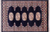 Navy Blue 2' 0" X 3' 0" Silky Bokhara Handmade Wool Rug - Q24378