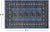 Blue 2' 0" X 3' 1" Silky Bokhara Handmade Wool Rug - Q24379