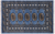 Blue 2' 0" X 3' 1" Silky Bokhara Handmade Wool Rug - Q24379
