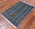 Blue 2' 0" X 3' 1" Silky Bokhara Handmade Wool Rug - Q24379