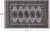 Grey 2' 0" X 3' 1" Silky Bokhara Handmade Wool Rug - Q24380