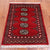 Red 2' 0" X 3' 0" Silky Bokhara Hand Knotted Wool Rug - Q24381