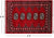 Red 2' 0" X 3' 0" Silky Bokhara Hand Knotted Wool Rug - Q24381
