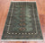 Green 2' 6" X 4' 0" Silky Bokhara Hand-Knotted Wool Rug - Q24383