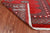 Red 2' 7" X 4' 0" Silky Bokhara Handmade Wool Rug - Q24384
