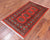 Orange 2' 6" X 4' 3" Silky Bokhara Handmade Wool Rug - Q24390