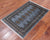Grey 2' 7" X 3' 11" Silky Bokhara Hand-Knotted Wool Rug - Q24391