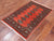 Orange 2' 7" X 3' 11" Silky Bokhara Handmade Wool Rug - Q24400