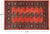 Orange 2' 7" X 3' 11" Silky Bokhara Handmade Wool Rug - Q24400