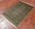 Green 2' 7" X 4' 0" Silky Bokhara Handmade Wool Rug - Q24401