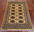 Gold 2' 7" X 4' 1" Signed Silky Bokhara Hand-Knotted Wool Rug - Q24402