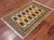 Gold 2' 7" X 4' 1" Signed Silky Bokhara Hand-Knotted Wool Rug - Q24402