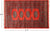 Orange 2' 6" X 3' 11" Silky Bokhara Handmade Wool Rug - Q24403