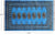 Blue 2' 7" X 4' 0" Silky Bokhara Hand-Knotted Wool Rug - Q24404