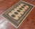 Ivory 2' 7" X 4' 2" Silky Bokhara Handmade Wool Rug - Q24406