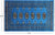 Blue 2' 6" X 4' 0" Silky Bokhara Handmade Wool Rug - Q24407
