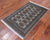 Grey 2' 7" X 4' 2" Silky Bokhara Hand Knotted Wool Rug - Q24408