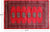 Red 2' 6" X 3' 11" Silky Bokhara Handmade Wool Rug - Q24410