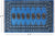 Blue 2' 7" X 3' 11" Silky Bokhara Handmade Wool Rug - Q24411