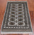 Grey 2' 6" X 4' 2" Silky Bokhara Handmade Wool Rug - Q24416