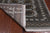 Grey 2' 6" X 4' 2" Silky Bokhara Handmade Wool Rug - Q24416