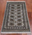 Grey 2' 6" X 4' 5" Silky Bokhara Hand-Knotted Wool Rug - Q24420