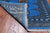 Blue 2' 7" X 3' 11" Silky Bokhara Hand-Knotted Wool Rug - Q24422
