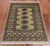 Green 2' 6" X 3' 8" Silky Bokhara Hand-Knotted Wool Rug - Q24424