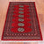 Red 2' 6" X 4' 0" Silky Bokhara Hand Knotted Wool Rug - Q24426