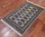 Grey 2' 7" X 4' 1" Silky Bokhara Hand Knotted Wool Rug - Q24429