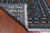 Blue 2' 7" X 4' 2" Silky Bokhara Hand-Knotted Wool Rug - Q24430