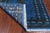 Blue 2' 7" X 3' 11" Silky Bokhara Hand Knotted Wool Rug - Q24432