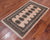 Ivory 2' 7" X 4' 4" Silky Bokhara Hand Knotted Wool Rug - Q24433