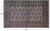 Grey 3' 0" X 5' 0" Silky Bokhara Handmade Wool Rug - Q24438