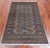 Grey 3' 0" X 5' 0" Silky Bokhara Handmade Wool Rug - Q24438