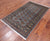 Grey 3' 0" X 5' 0" Silky Bokhara Handmade Wool Rug - Q24438